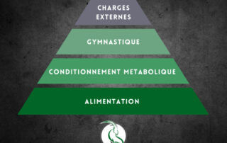 Pyramide des besoins - Alimentation - Conditionnement métaboloqie - Gymnastique - Charges externes - Sport - Crossfit Cordée